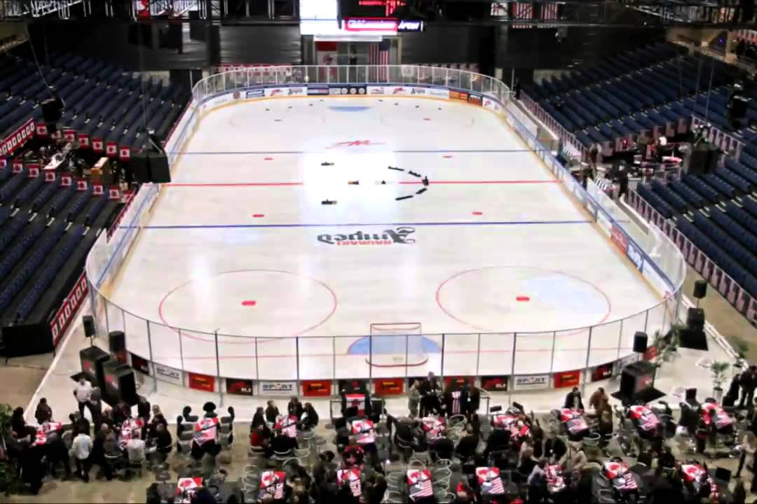 The first indoor ice hockey rink ever was constructed in 1875 in Toronto.